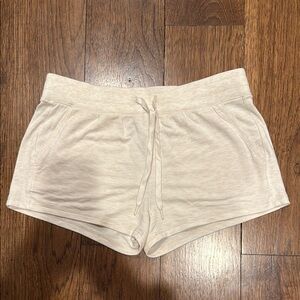 PJ Salvage Cream Lounge Shorts